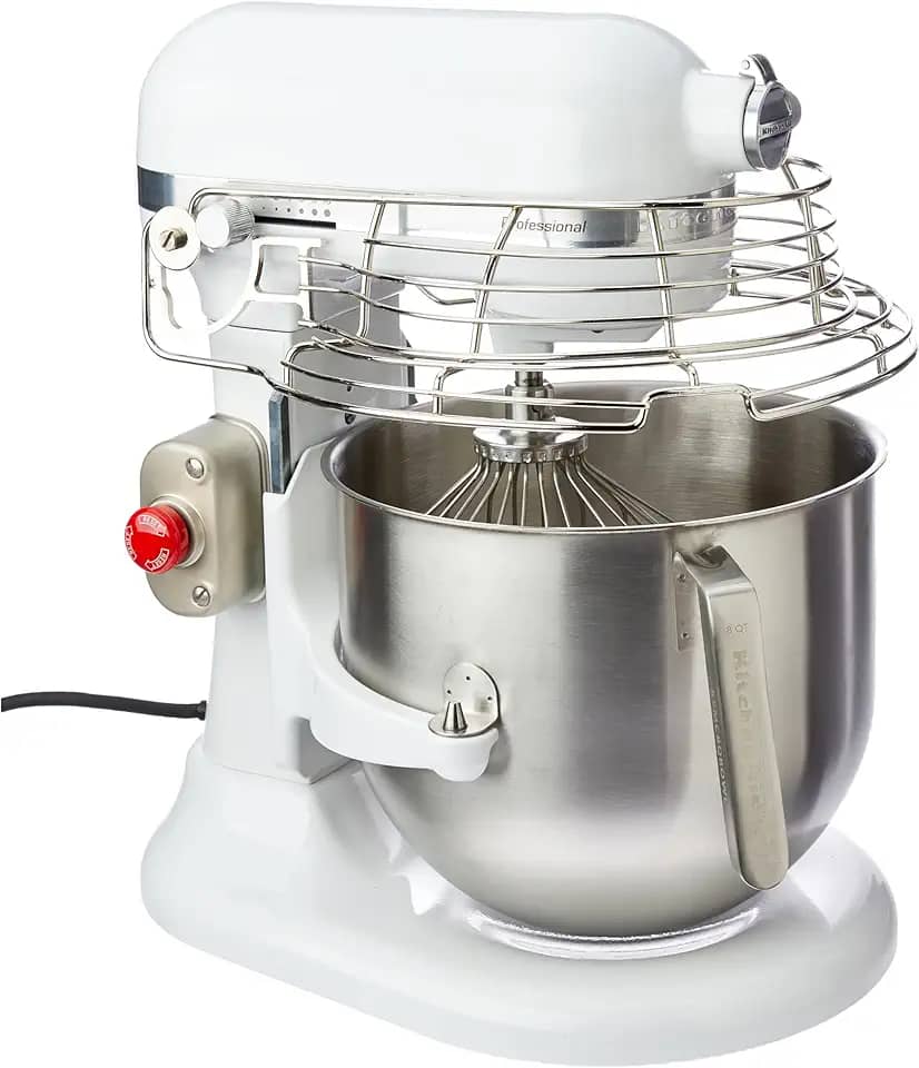 Batedeira Stand Mixer Profissional KitchenAid KEF97AB White 7.6L 220V