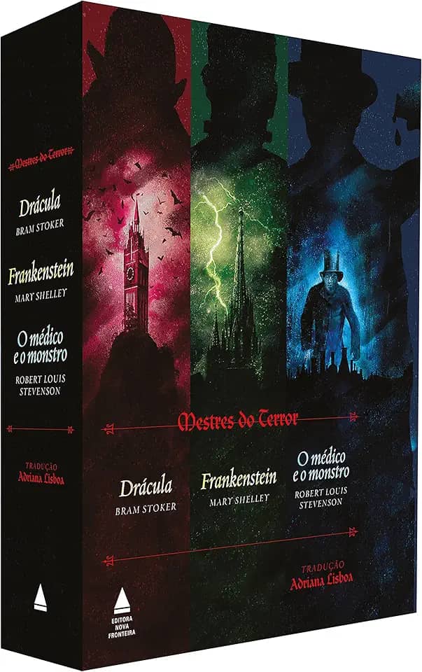 Box do Terror. Frankenstein, Drácula e o Médico e o Monstro
