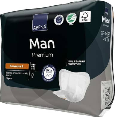 Kit 2 Absorvente Geriátrico Masculino Abena Abri Man Premium
