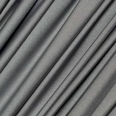 Ice Fabrics Tecido De Nylon E Elastano Por Metro - Elástico Em 4 Direções Para Uso Ativo, Calças Ioga, Maiôs Toalhas Mesa, Maiô Prateado 60" Largura, 2 Metros