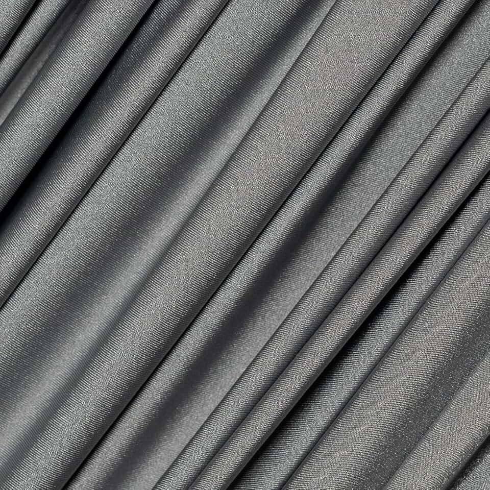 Ice Fabrics Tecido De Nylon E Elastano Por Metro - Elástico Em 4 Direções Para Uso Ativo, Calças Ioga, Maiôs Toalhas Mesa, Maiô Prateado 60" Largura, 2 Metros