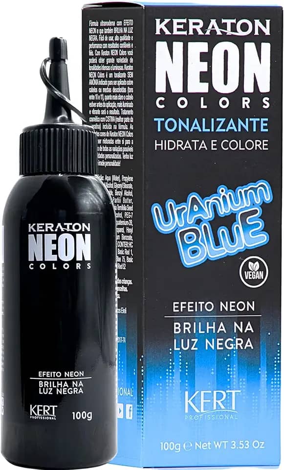 Tonalizante Keraton Neon 100G Uranium Blue