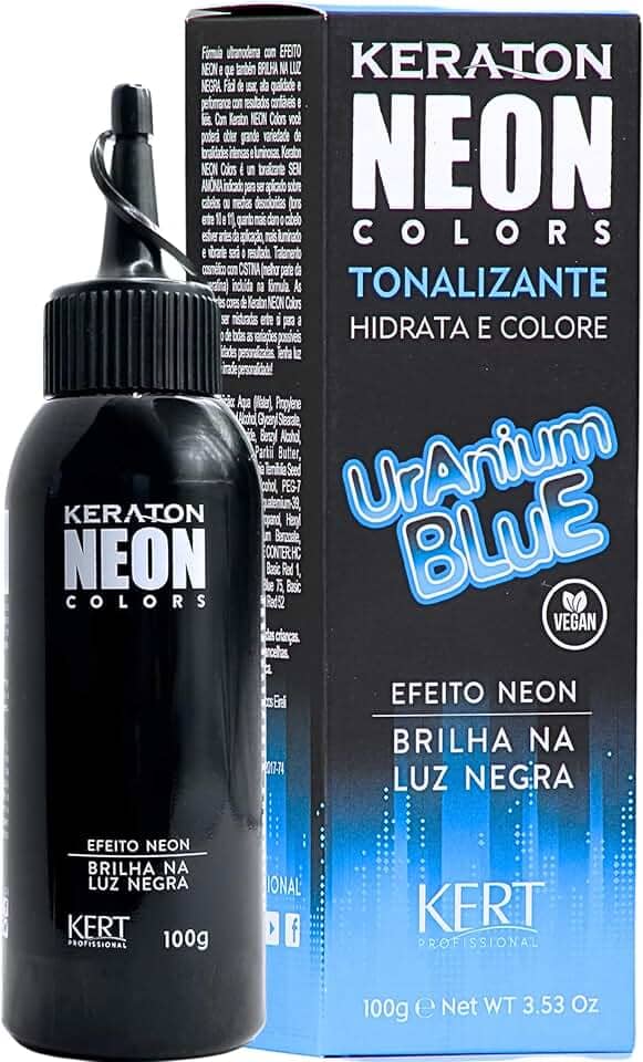 Tonalizante Keraton Neon 100G Uranium Blue
