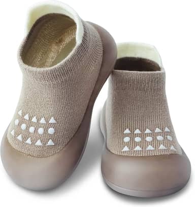 Sapatos de bebê para meninos e meninas primeira caminhada, antiderrapante, sola macia, tênis para bebês e meninas