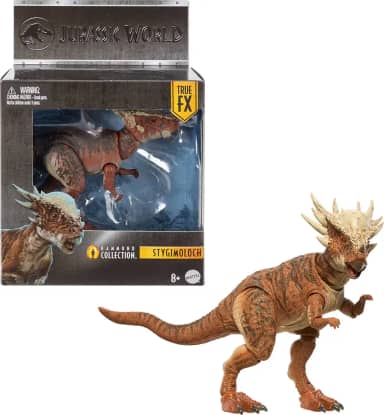 Jurassic World Dinossauro de Brinquedo Stygimoloch para crianças a partir de 8 anos