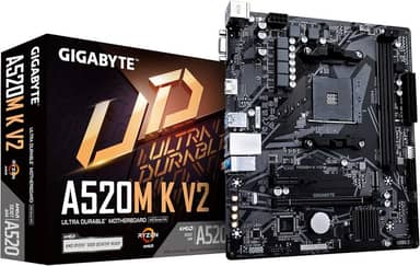 PLACA MAE GIGABYTE A520M K V2 (REV. 1.0) CHIPSET AMD A520 AM4, MATX, DDR4 - A520M K V2 1.0