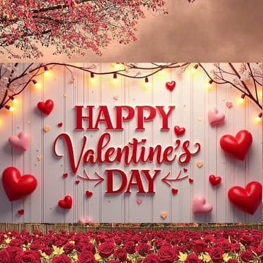 Dia dos Namorados romântico amor celebração tema coração romântico decoração exibição caixa de presente banner feliz dia dos namorados para dar de presente ocasião casal celebração