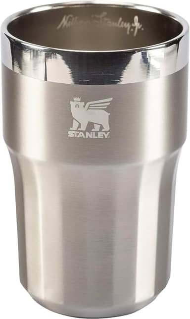 Stanley - Copo Térmico para Cerveja, 384ml, para Bebidas Frias ou Quentes, Stainless Steel