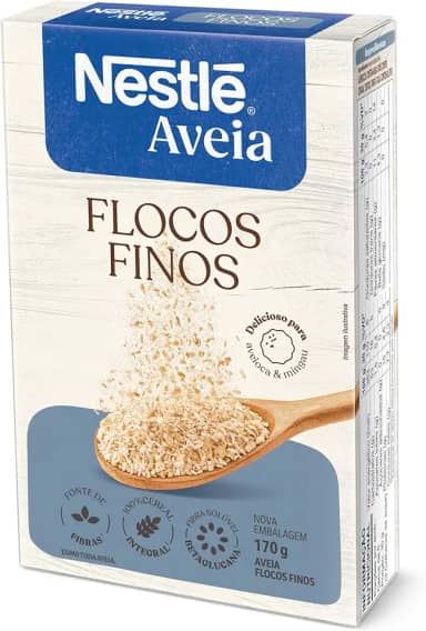 Nestlé Aveia Em Flocos Finos Caixa 170G
