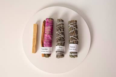 Combo de Mini Incensos Naturais - Saúde & Bem-Estar