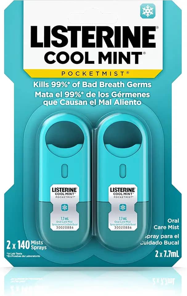 Listerine Pocketmist Cool Mint Para Carregar Na Bolsa/mochila