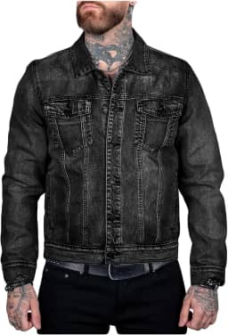 Jaqueta jeans masculina casual plus size cardigã jeans