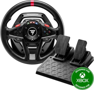 THRUSTMASTER T128X, Volante de Corrida Force Feedback com Pedais Magnéticos (Compatível com Xbox Series X|S, Xbox One, PC)