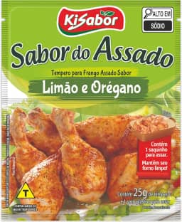 KiSabor Tempero Sabor Do Assado Limão E Orégano Kisabor 25 Gramas
