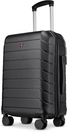 Mala de Viagem Bordo Cabine para 10Kg em fibra ABS Holysun! Turquia Preto