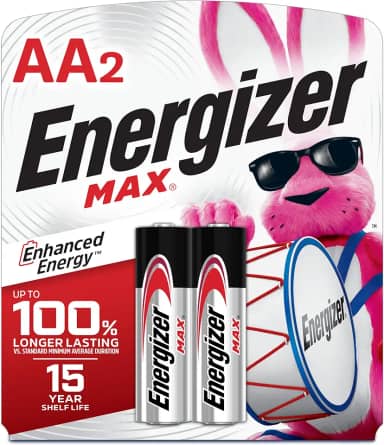 Pilha Max-SM-Pequena AA2, Energizer