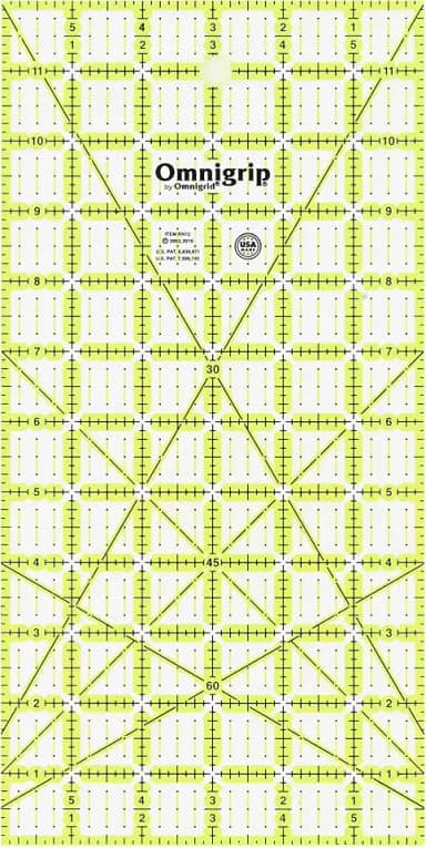 Régua Para Patchwork 15x30cm Omnigrid RN12
