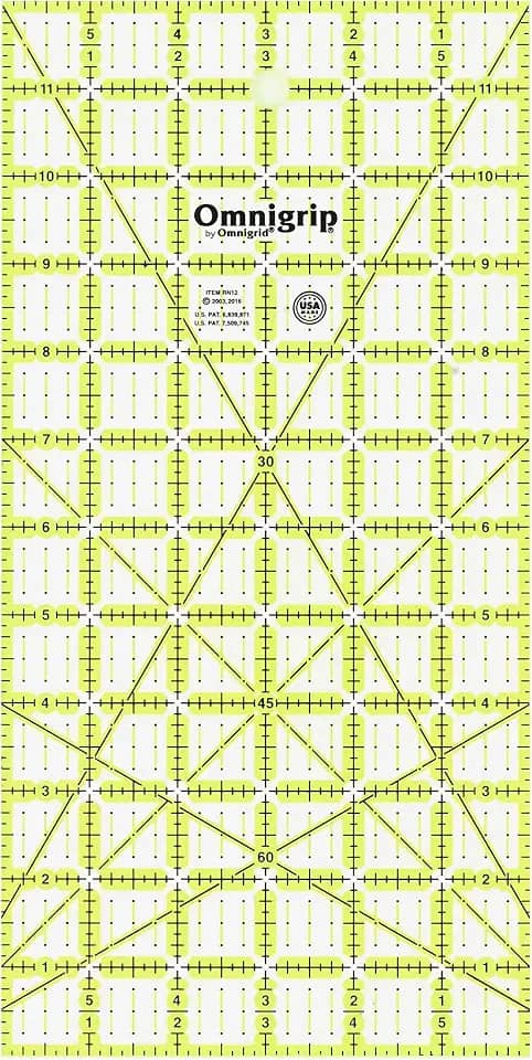 Régua Para Patchwork 15x30cm Omnigrid RN12
