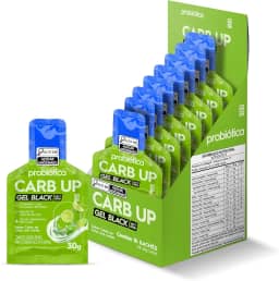 Probiótica Carb Up Black Gel (300G) Caixa 10 Unidades Caldo De Cana C/Limão