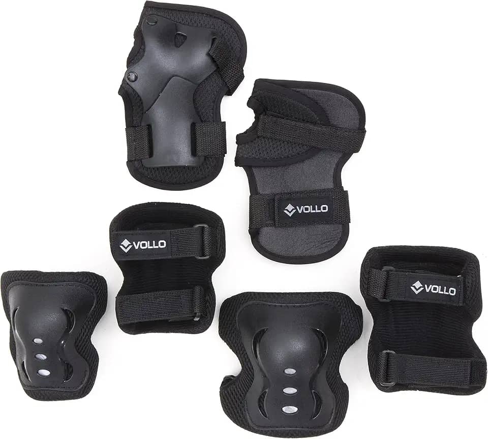 Kit Proteção Infantil Vollo Roller Skate Patins VKP001