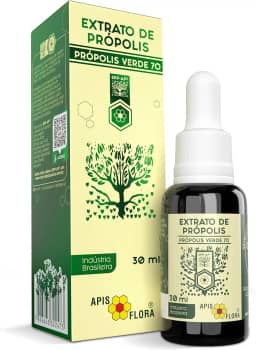 Apis Flora Extrato De Própolis Verde 70 - 30 Ml Linha Própolis