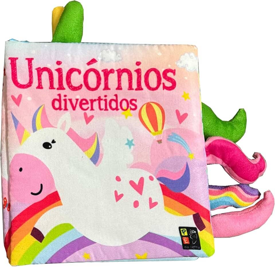 Livro de Tecido - Unicórnios Divertidos (Volume 1)