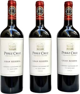 Vinho Perez Cruz Gran Reserva Cabernet Sauvignon | Kit Com 3 Garrafas | Oferta