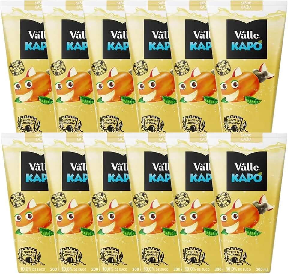 Suco de Caju 200ml (Caixa com 12 Unidades)