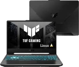 Notebook ASUS TUF Gaming A15, GeForce RTX 2050, AMD RYZEN 7, 8 GB, 512 GB SSD, KeepOS, Tela 15.6'' FHD, Graphite Black - FA506NFR-HN069