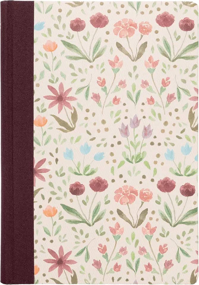 Bíblia da Mulher de Fé, NVI, Letra Grande, Tecido vinho sobre capa dura, Aquarela: Nova Versão Internacional