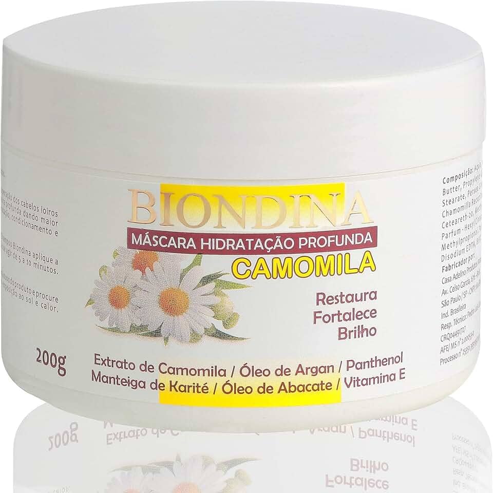 Anaconda Biondina Mascara De Hidratação Profunda Amarelo