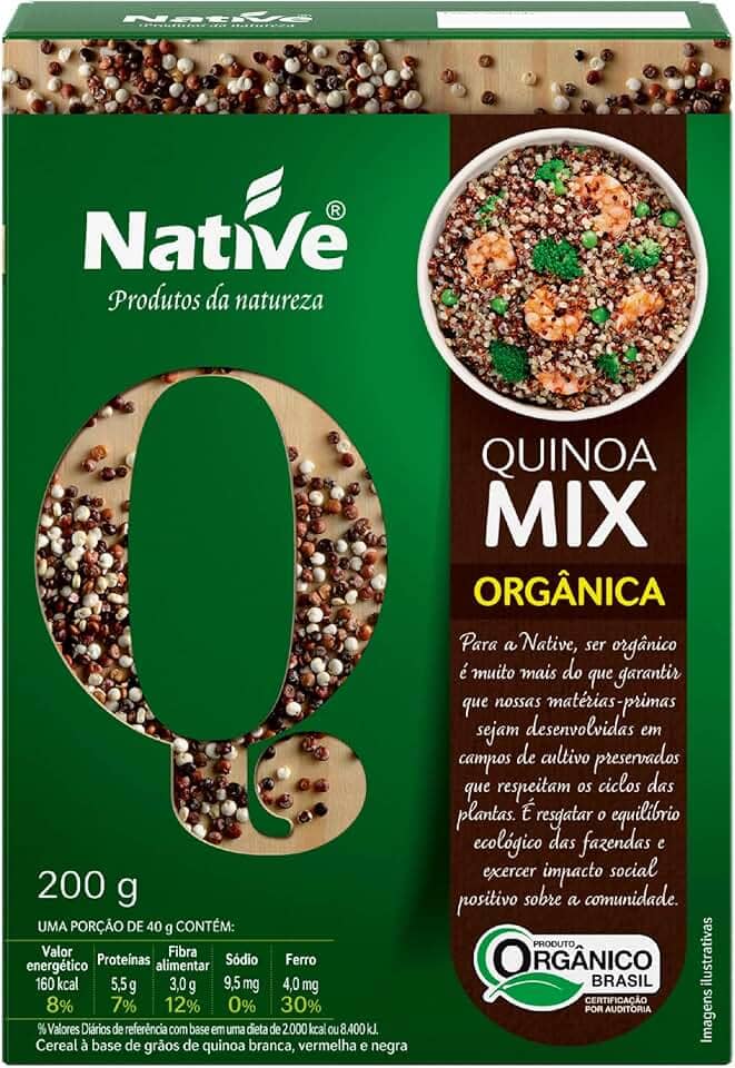 Quinoa Mix Orgânico, Native, 200 g