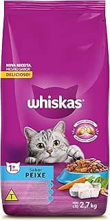 whiskas Ração Whiskas Peixe Gatos Adultos 2 7 Kg