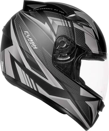 Capacete Ebf New Spark Flash 56/Preto Fosco/Pra