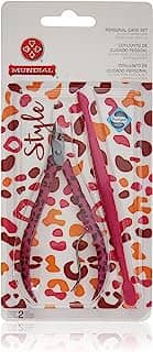 Mundial Alicate cuticula +Espatula (758) Estampado