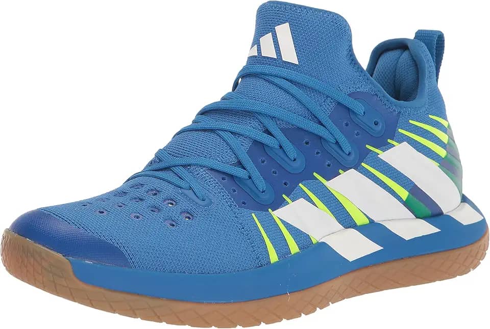 Tênis masculino Stabil Next Gen de handebol, Azul royal/branco/limão lúcido, 37