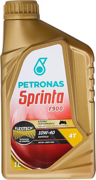 Lubrificante Sprinta F900 4T 10W40 Sintetico Petronas 1L