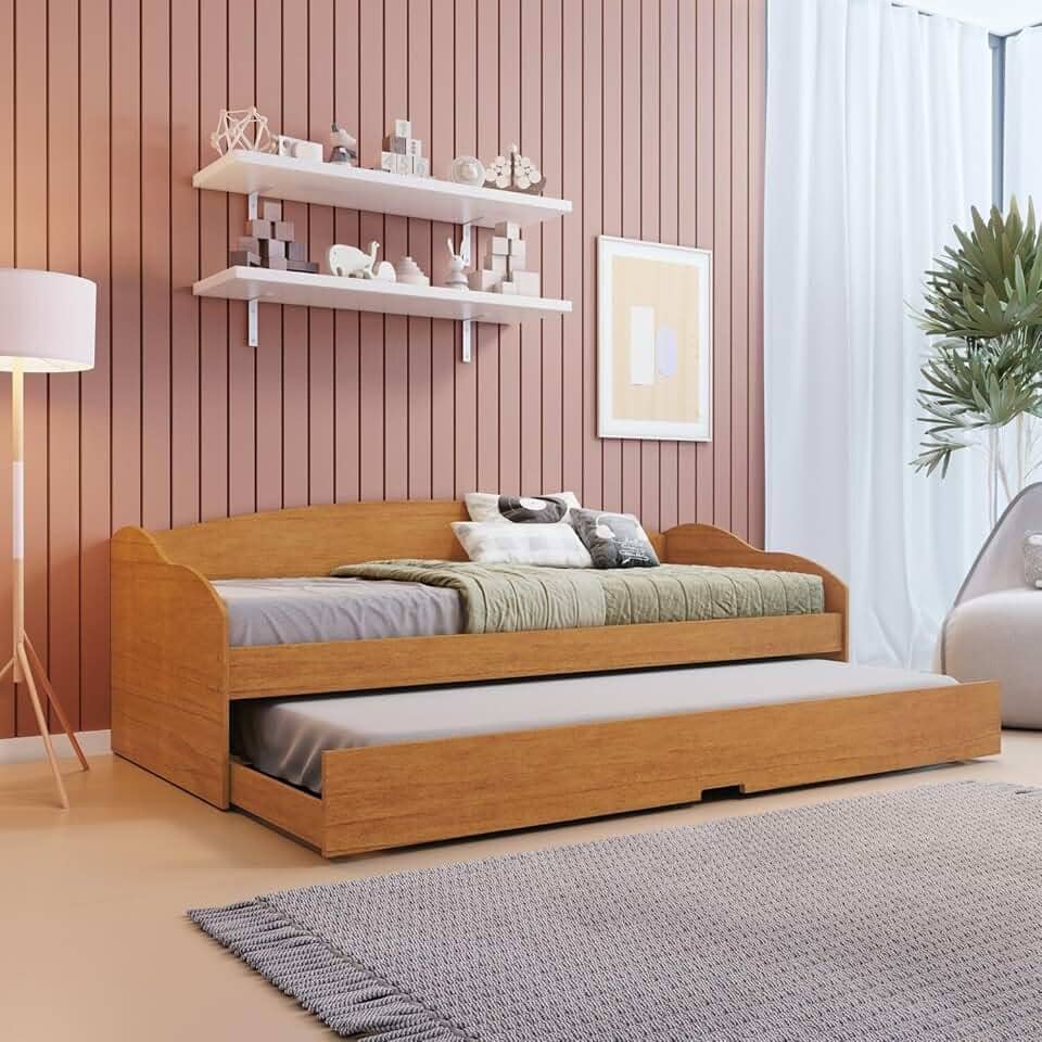 Bicama Solteiro 193x69,7 Cm Solteiro Liz Cinamomo