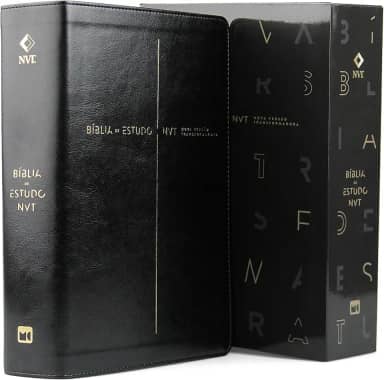 Bíblia de Estudo NVT (Nova Versão Transformadora): Capa Preta