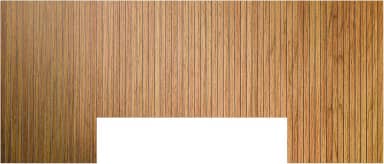 Painel Cabeceira Ripada 247 cm Para Cama Casal Queen King Quarto Cor Nature - Beauty Móveis
