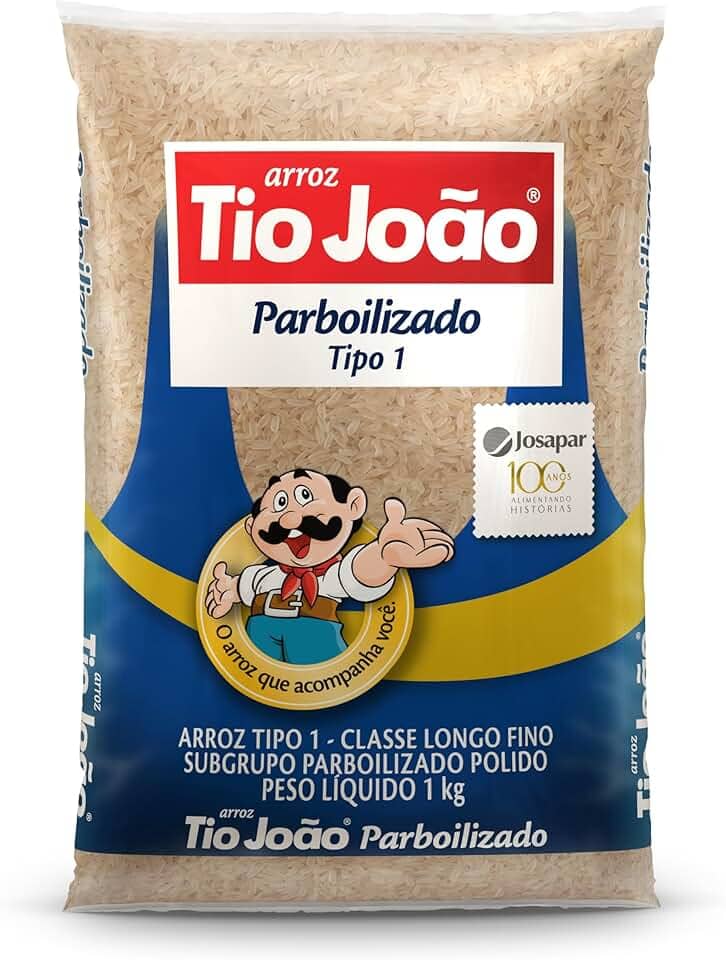Arroz Tio João Parbolizado - 1kg
