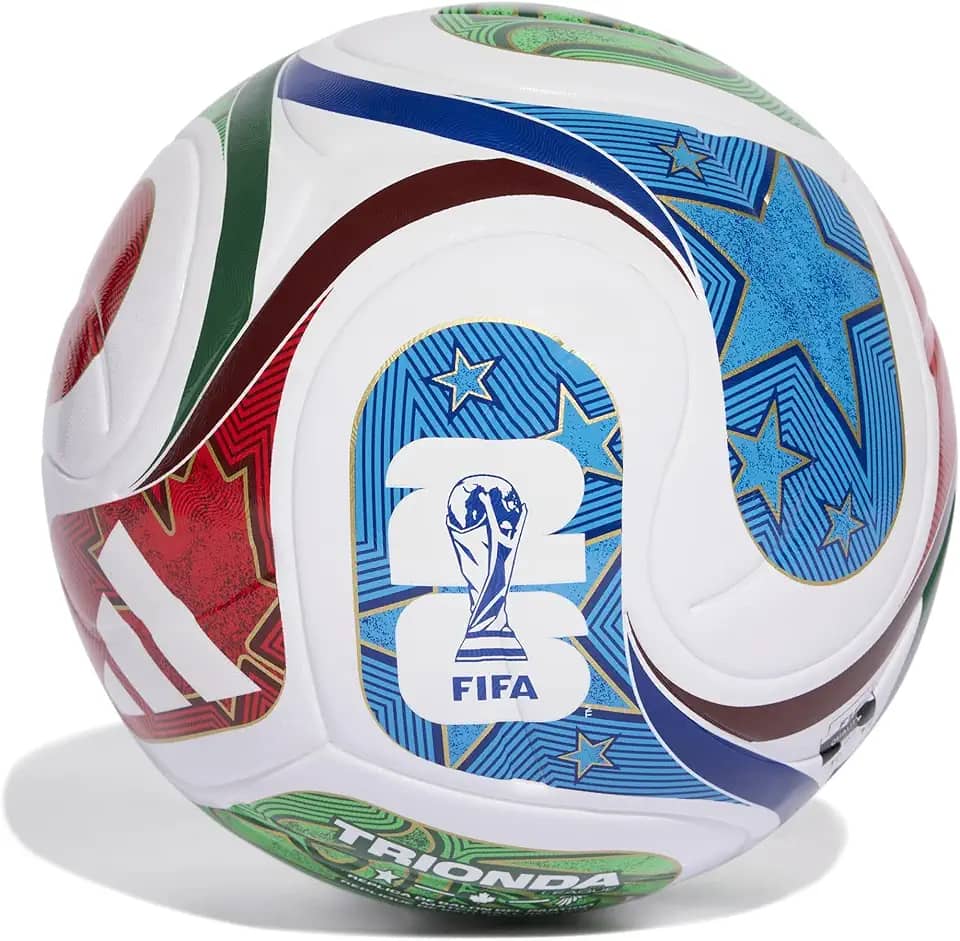 adidas Bola de bola FIFA World Cup 26 Trionda League para adultos unissex branca 38 EU