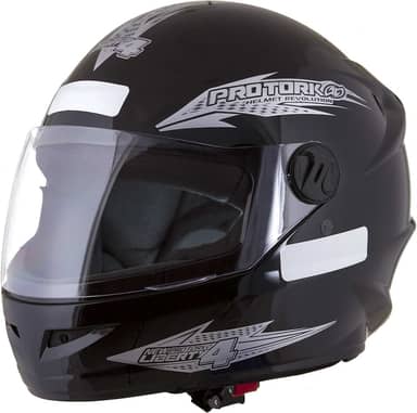 CAPACETE FECHADO PRO TORK NEW LIBERTY 4 SOLID PRETO TAM. 58