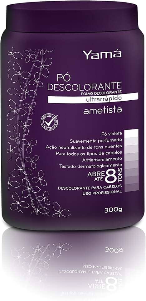 YAMA Pó Descolorante Ametista Yama Roxo