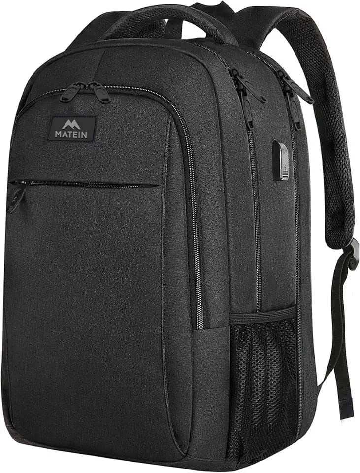 MATEIN Mochilas de viagem para laptop para homens e mulheres