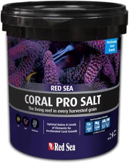 Red Sea Coral Pro Reef Salt Mix Pequeno Balde | Faz um aquário marinho completo de água salgada marinha fórmula avançada para saúde e estabilidade dos corais ideais