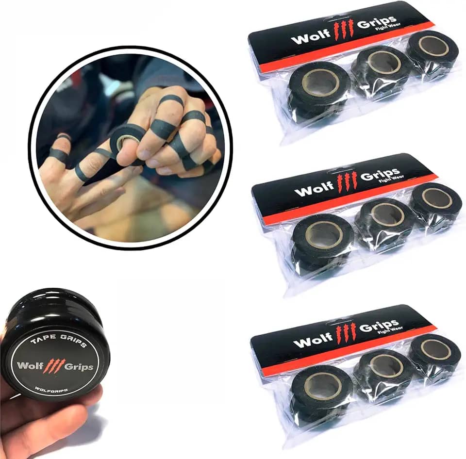 Tape Grips - Finger Tape - Fita de dedo - Jiu Jitsu - Judô Kit C/18 + Case