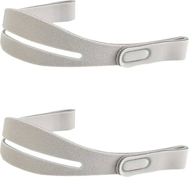 2 Peças De Cinta De Substituição Para Capacete Compatível Com Máscara De Almofadas Nasais Cpap Airfit N30I/P30I Da Resmed