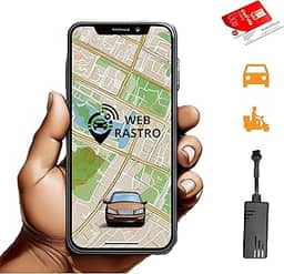 Kit de Rastreador Veicular com aparelho + chip + bloqueador + plataforma (1 veiculo)