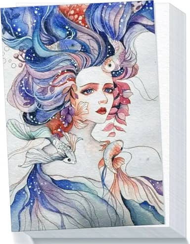 82 folhas de papel aquarela algodão grosso off-white pacote de papel prensado a frio para crianças crianças papel de desenho aquarela para pintura obras de arte, materiais de desenho, 12 x 18